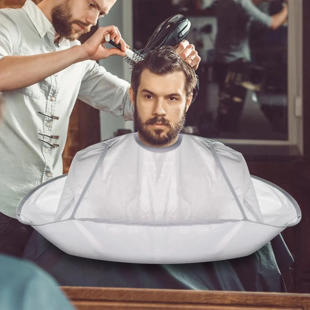 Creative  Aprons Hair Cutting Cloak Salon Barber Stylist Cape Cutting Cloak Hairdressing Barber Capes Cover Haircut Protector.