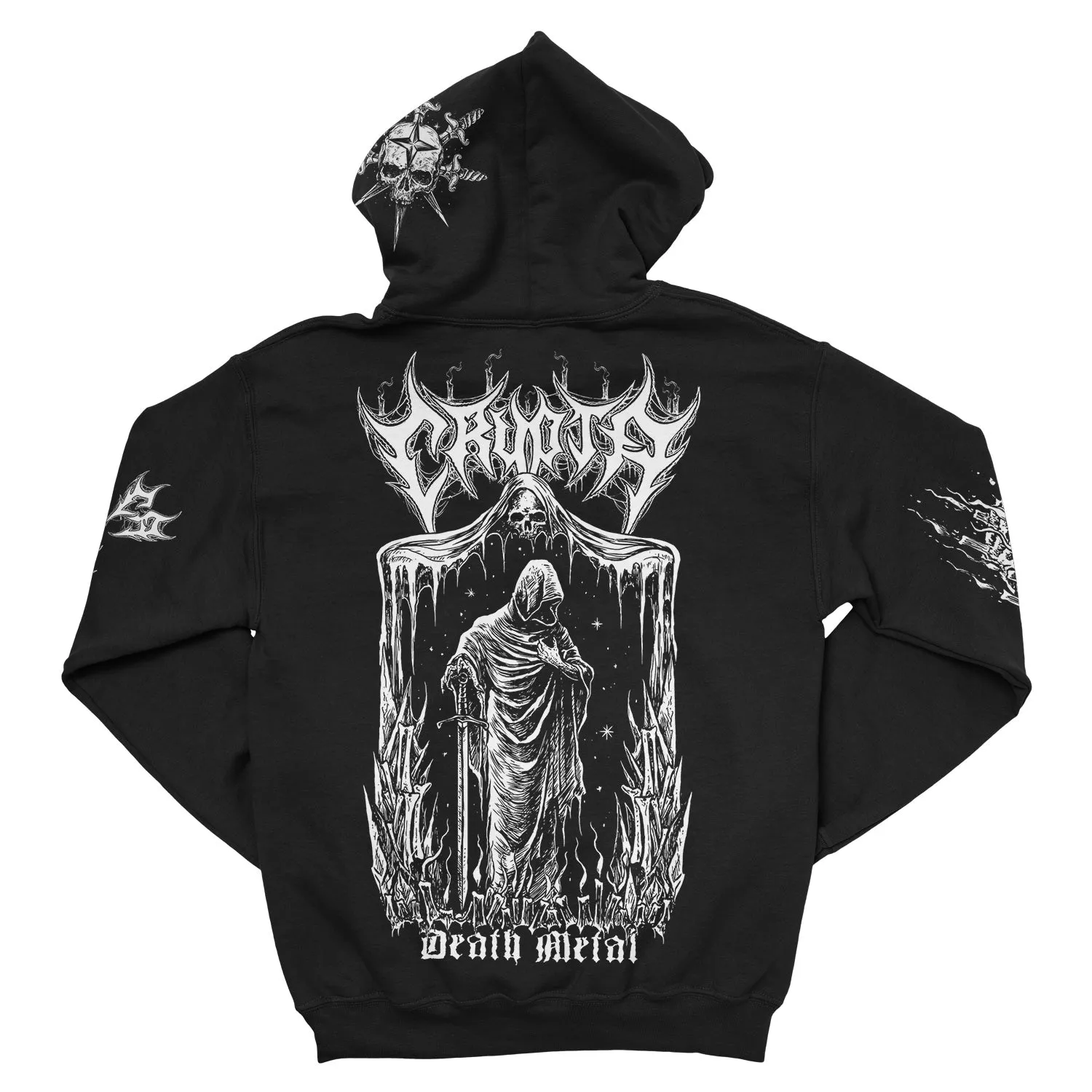 Crypta "Death Metal" Zip Hoodie