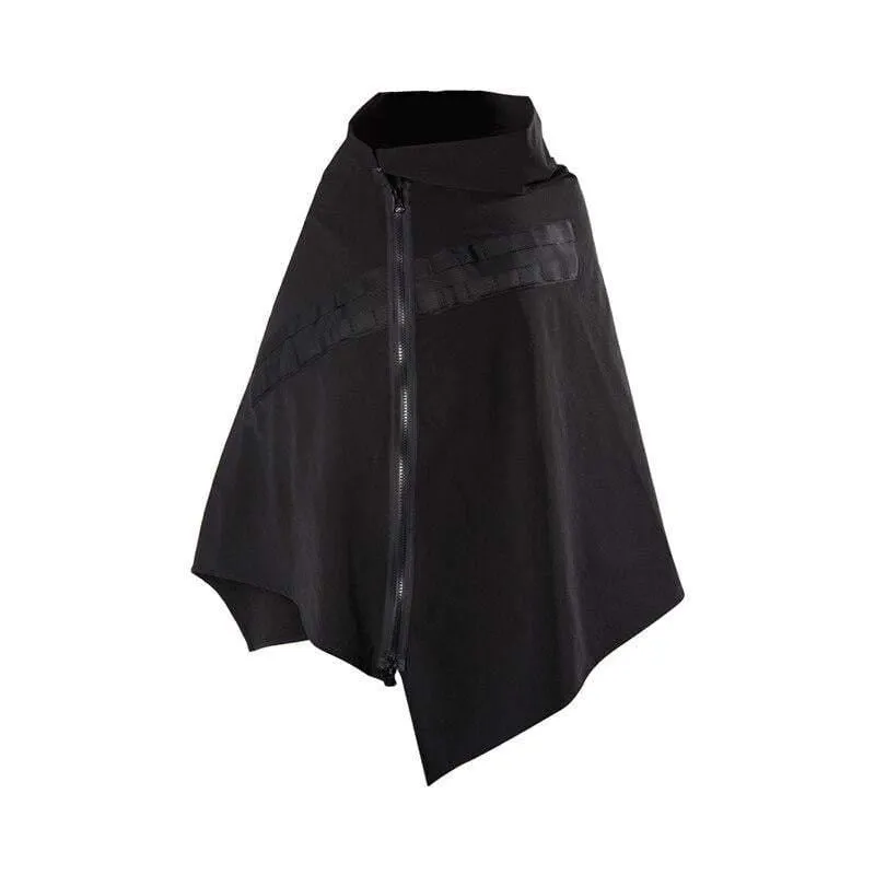 Cyberpunk Black Samurai Ninja Jacket Cloak