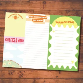 Demotivational Notepad Set