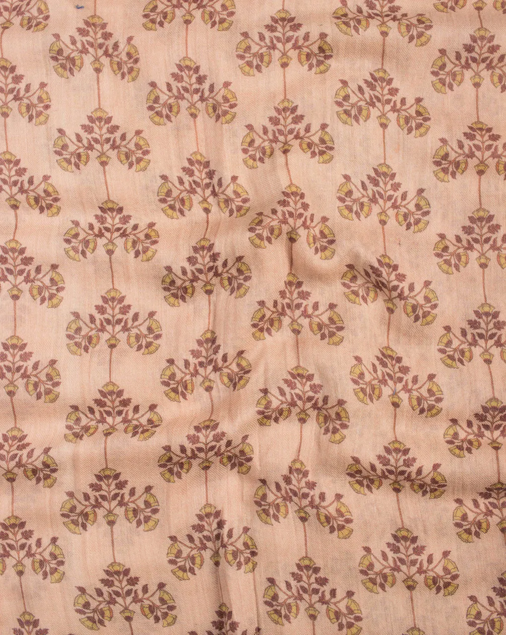 Digital Print Wool Silk Fabric