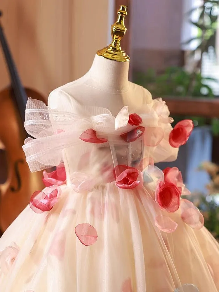 Enchanted Garden Princess Dress Petal Dream Gown Fairy Tale Princess Dress