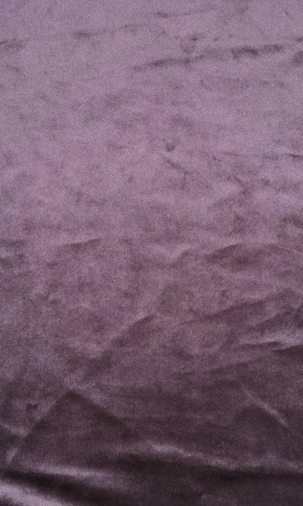 'Evening Gown' Custom Size Velvet Window Roman Blinds (Purple)