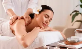 Full Body Massage including Manicure & Pedicure at Bloom's Spa & Beauty
