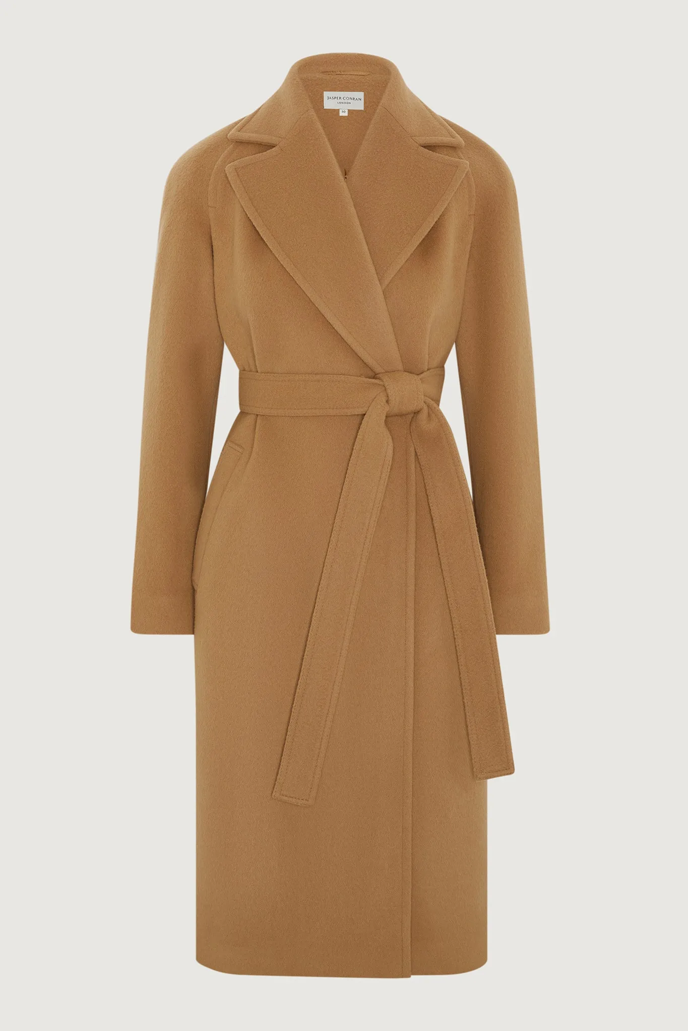 Geraldine Wool Blend Long Coat