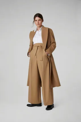 Geraldine Wool Blend Long Coat