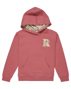 Girls Hope You Trust Hoodie in Heather Rose