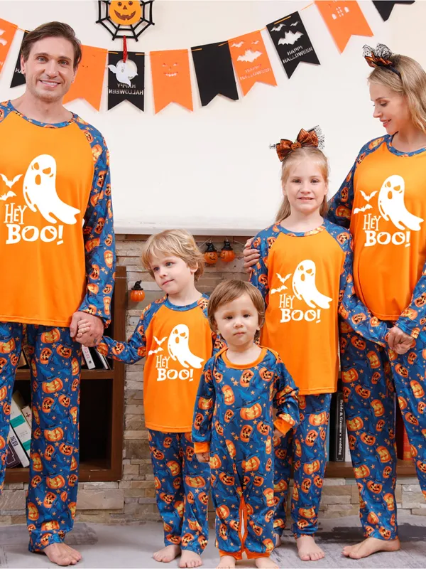 Glow-in-the-Dark Halloween Pajamas Family PJs