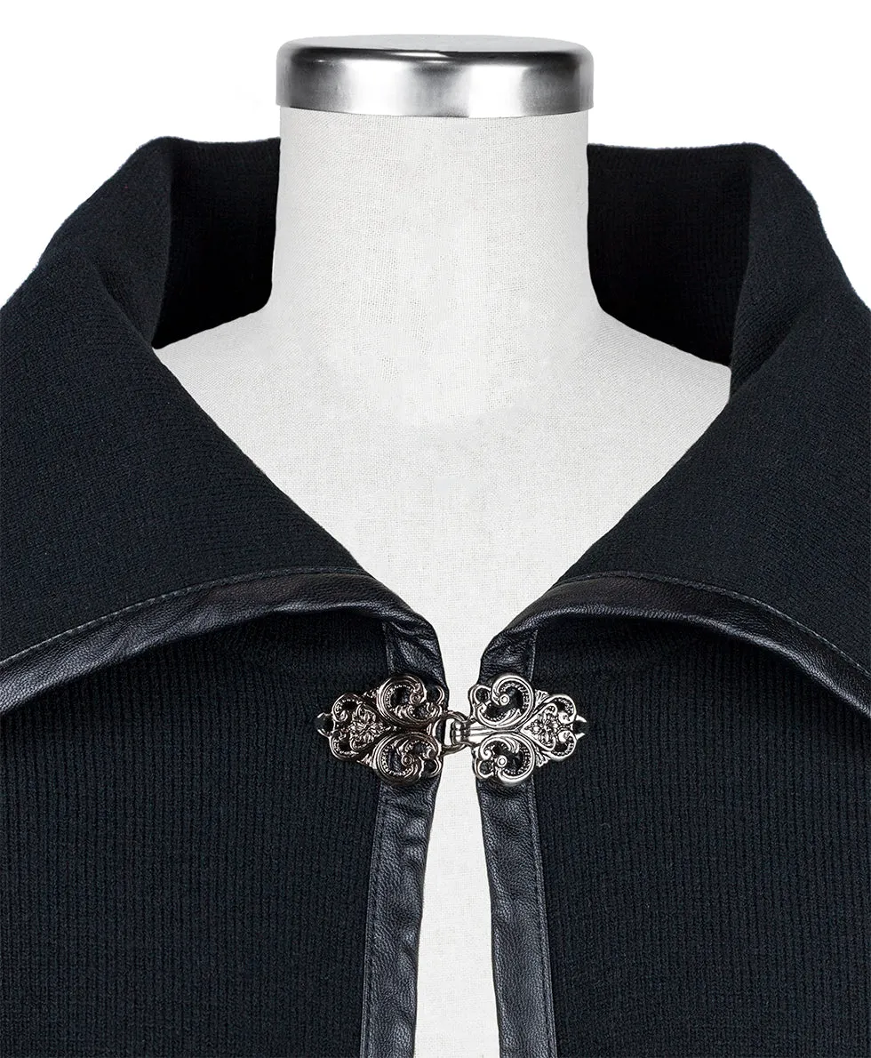 Hand Laced Cape with Clasp - Vintage