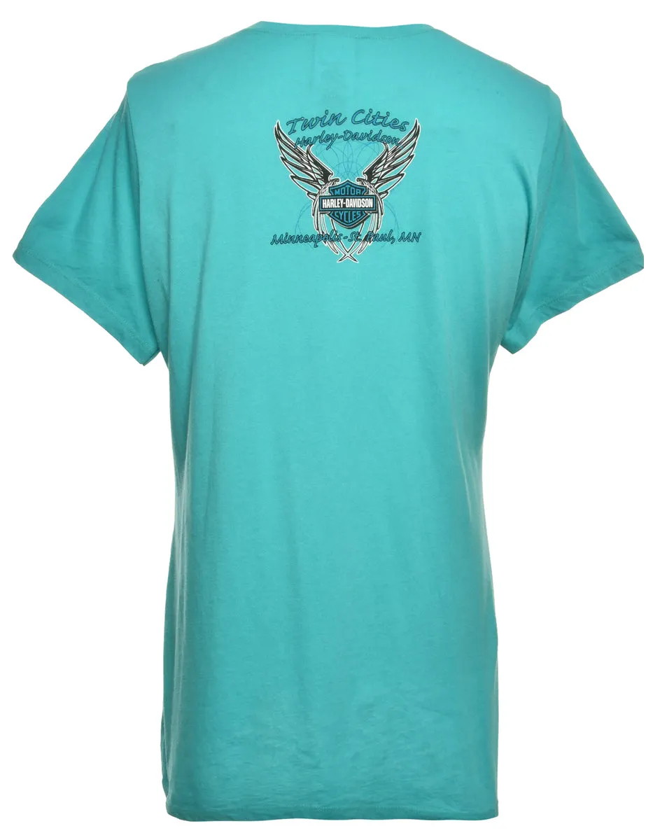 Harley Davidson Printed T-shirt - M