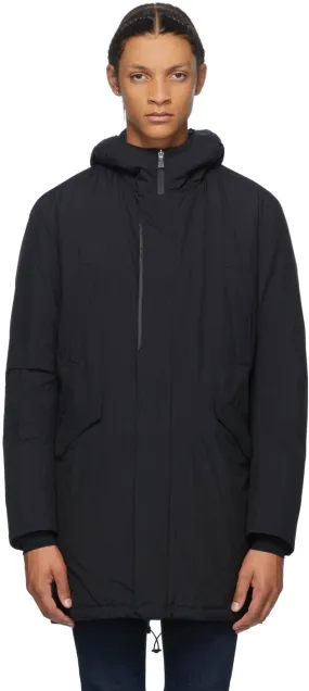 Herno Black Down Parka Jacket