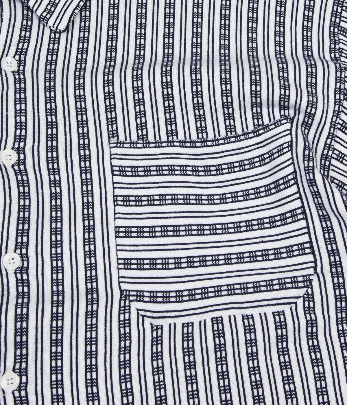 Hockey Hill Cardigan - White / Navy