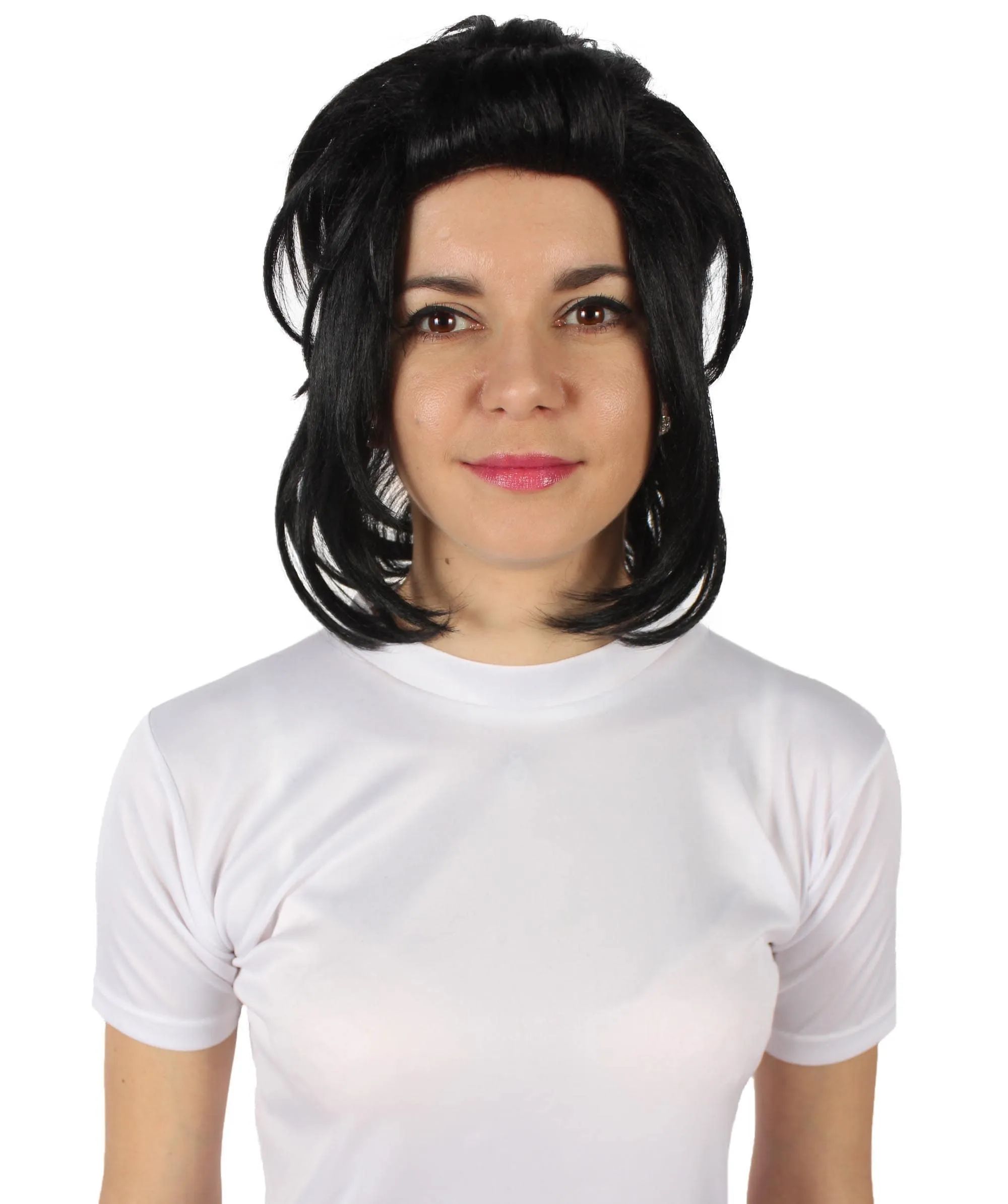 HPO Adult Women's Japanese Manga Eldian Gabi Short Black Wig