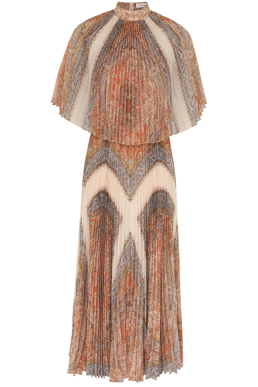 Illustration Sunray Midi Dress | Paisley Haze