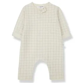 Ismael Jumpsuit in Ecru by 1  in the Family