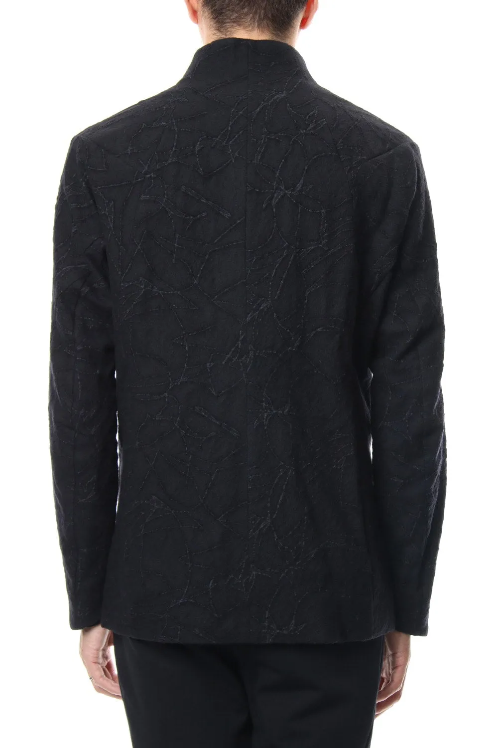 Jacket Wool Printed