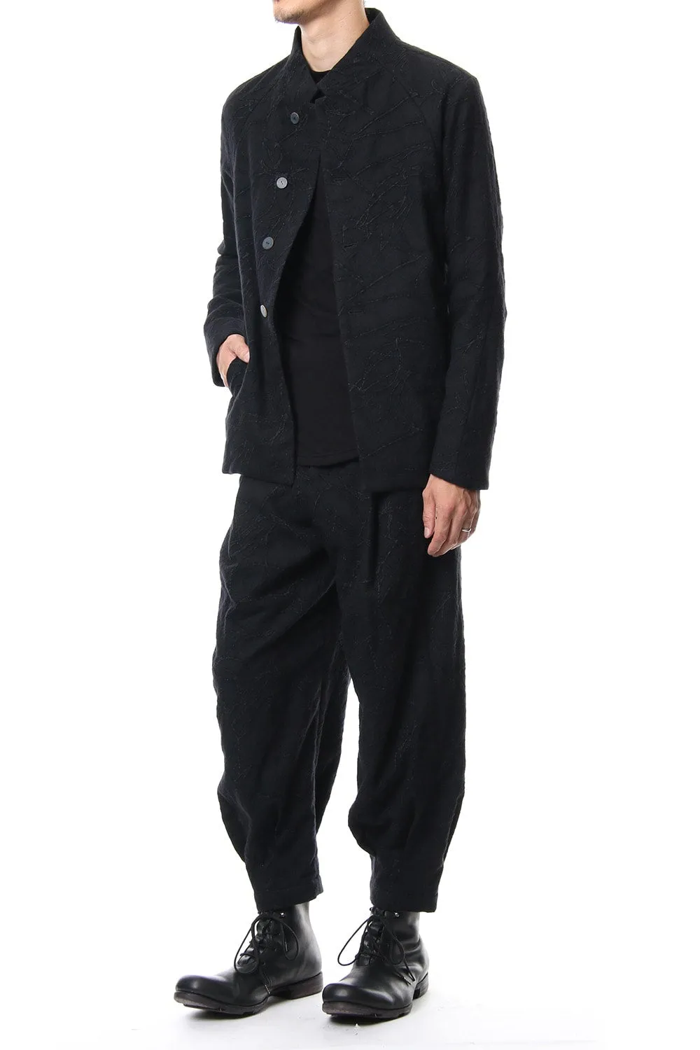 Jacket Wool Printed