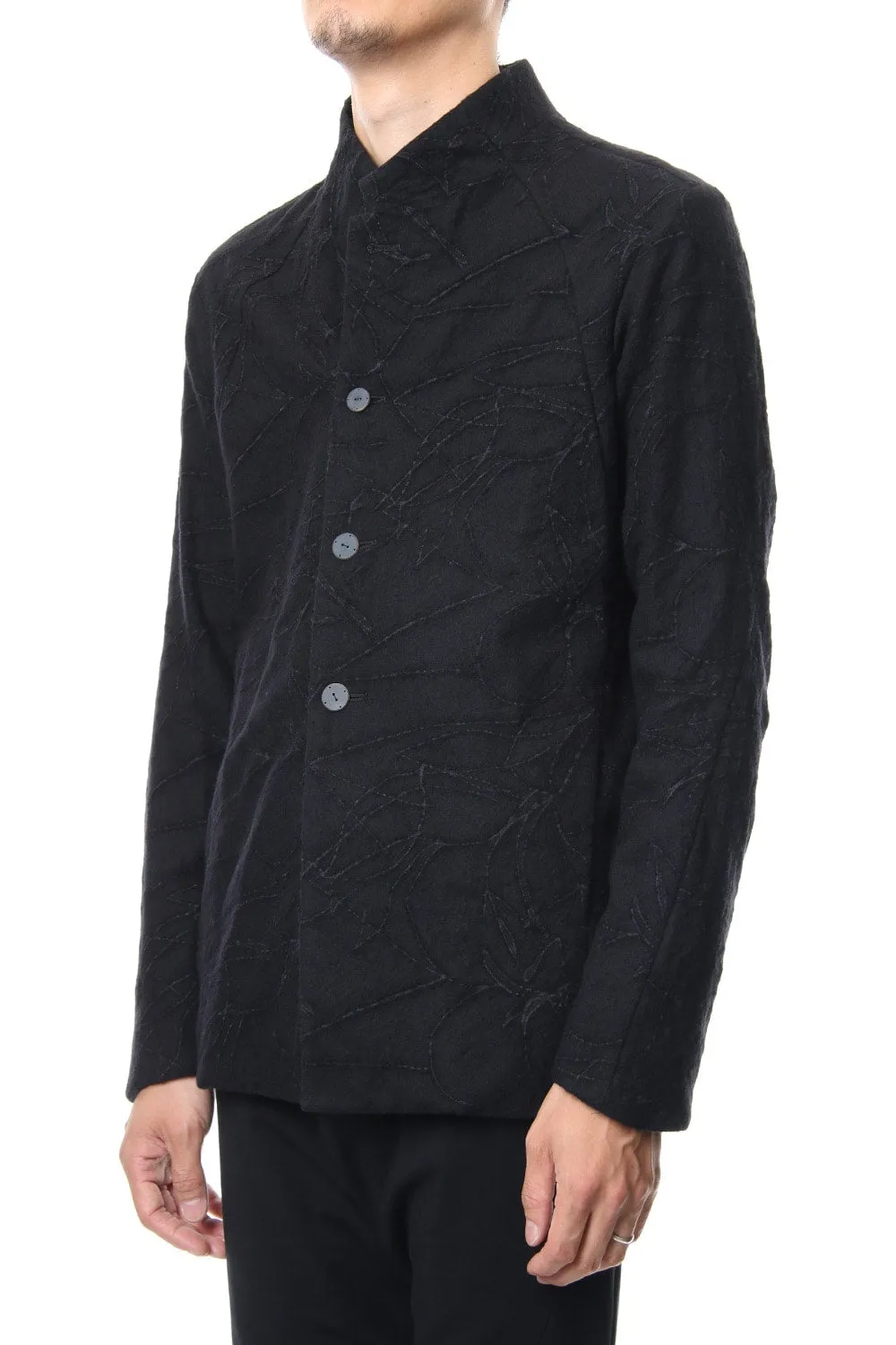 Jacket Wool Printed