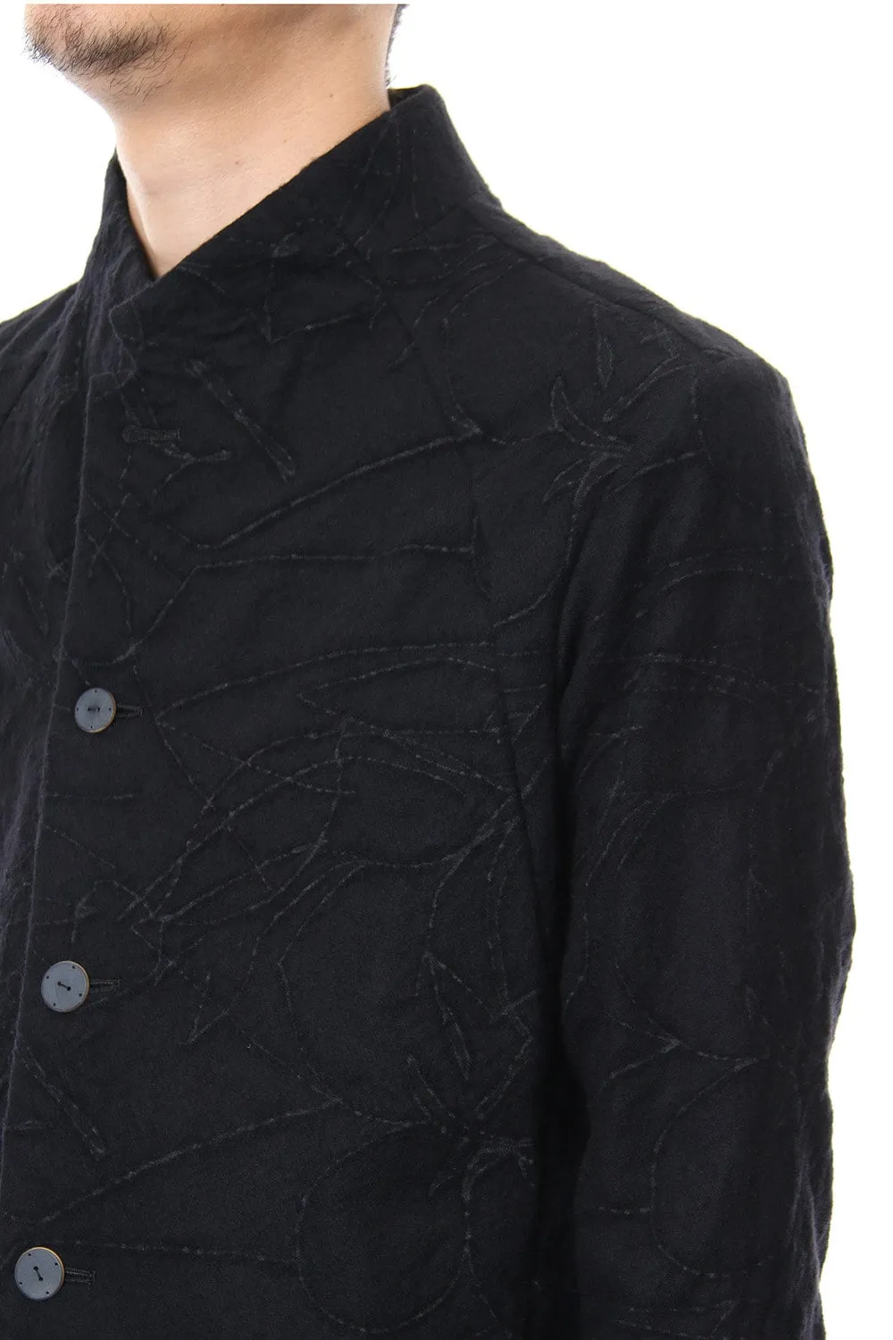 Jacket Wool Printed