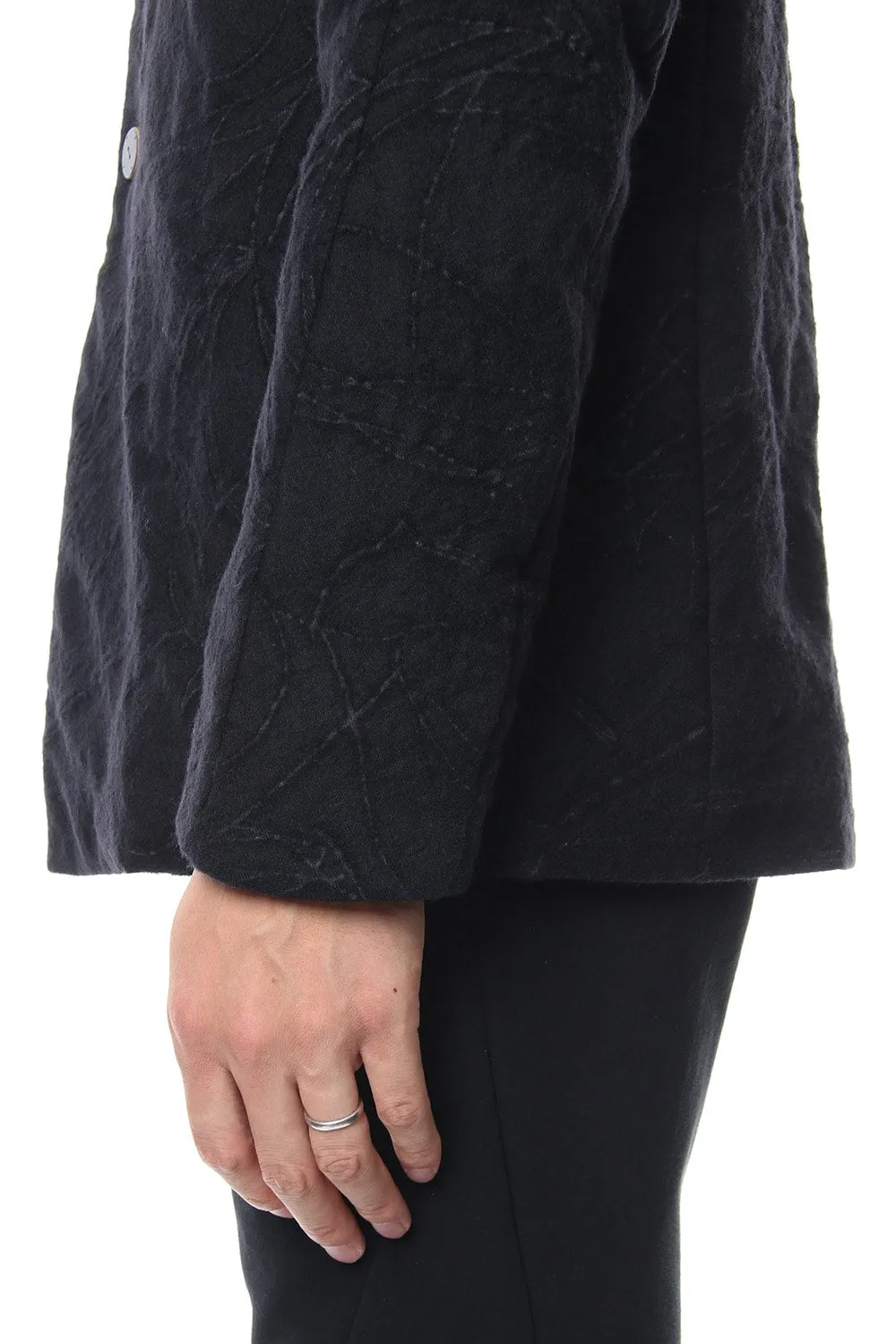 Jacket Wool Printed