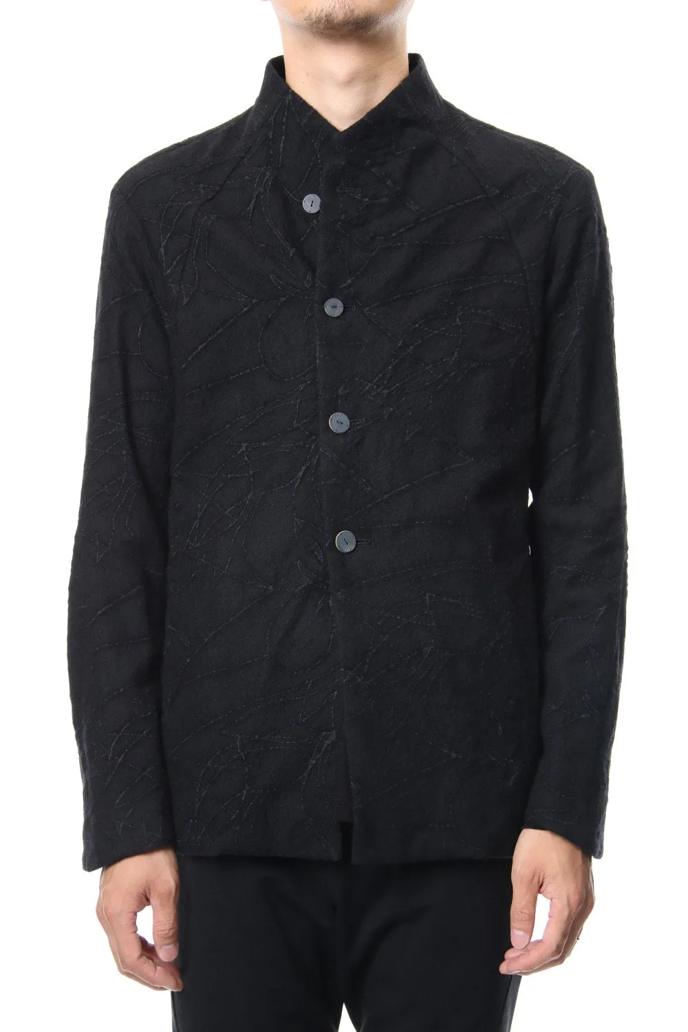 Jacket Wool Printed