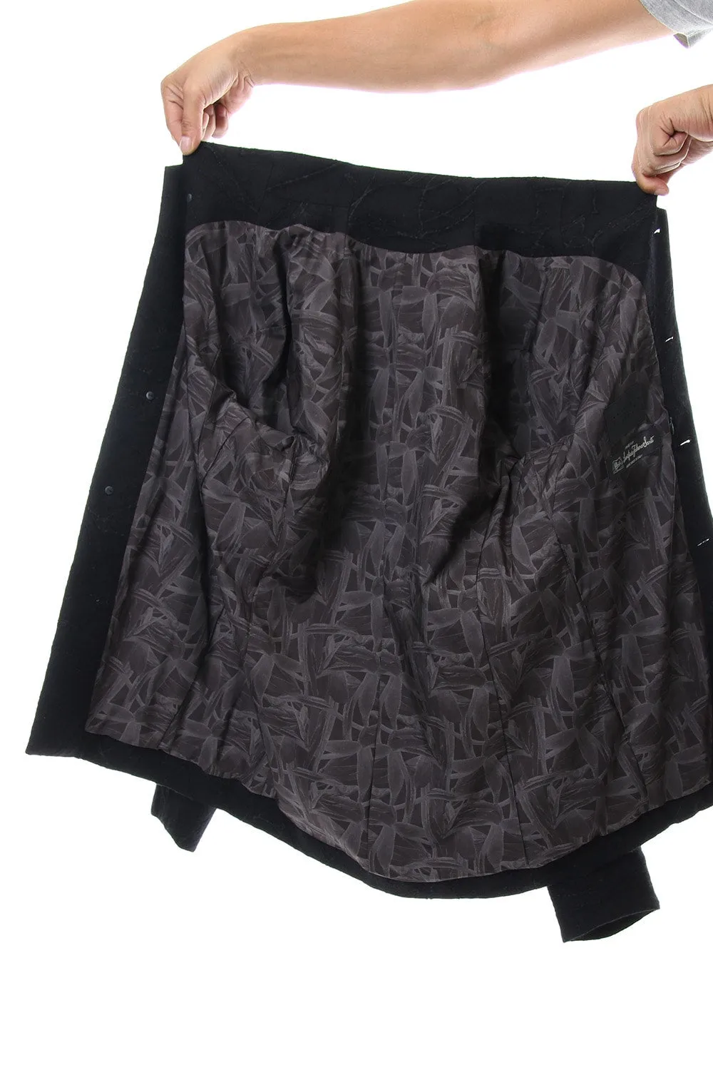 Jacket Wool Printed