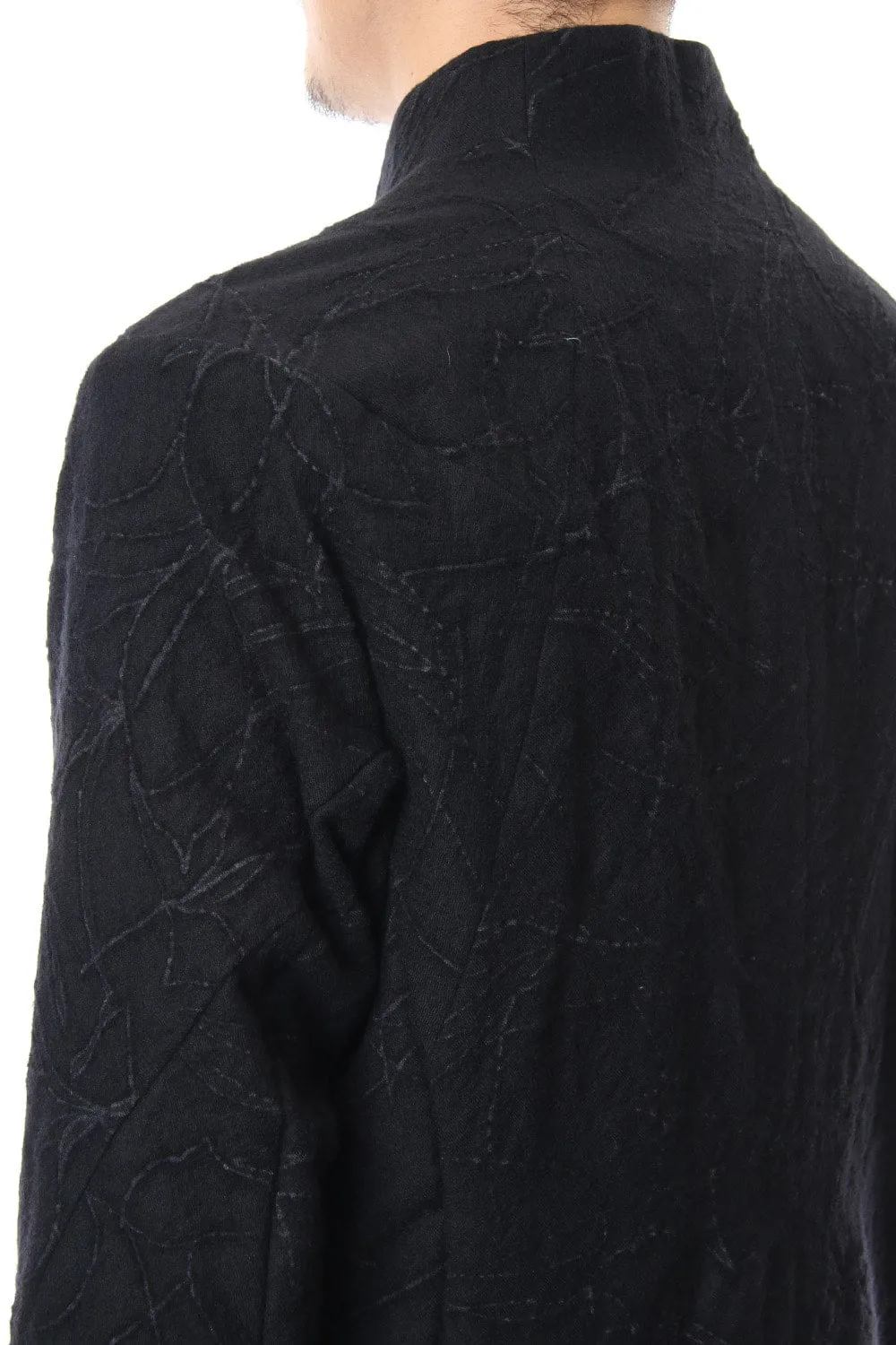 Jacket Wool Printed