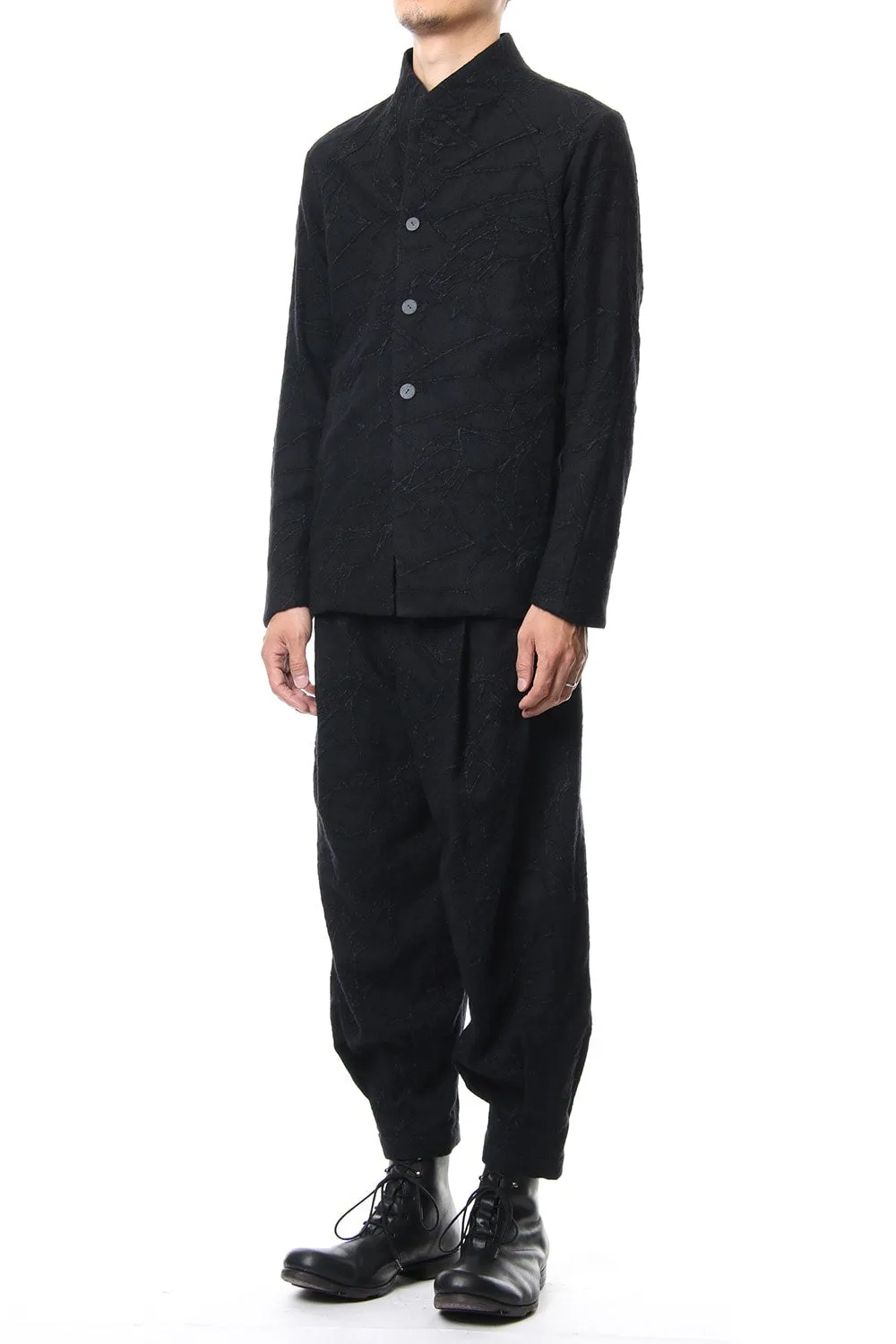 Jacket Wool Printed