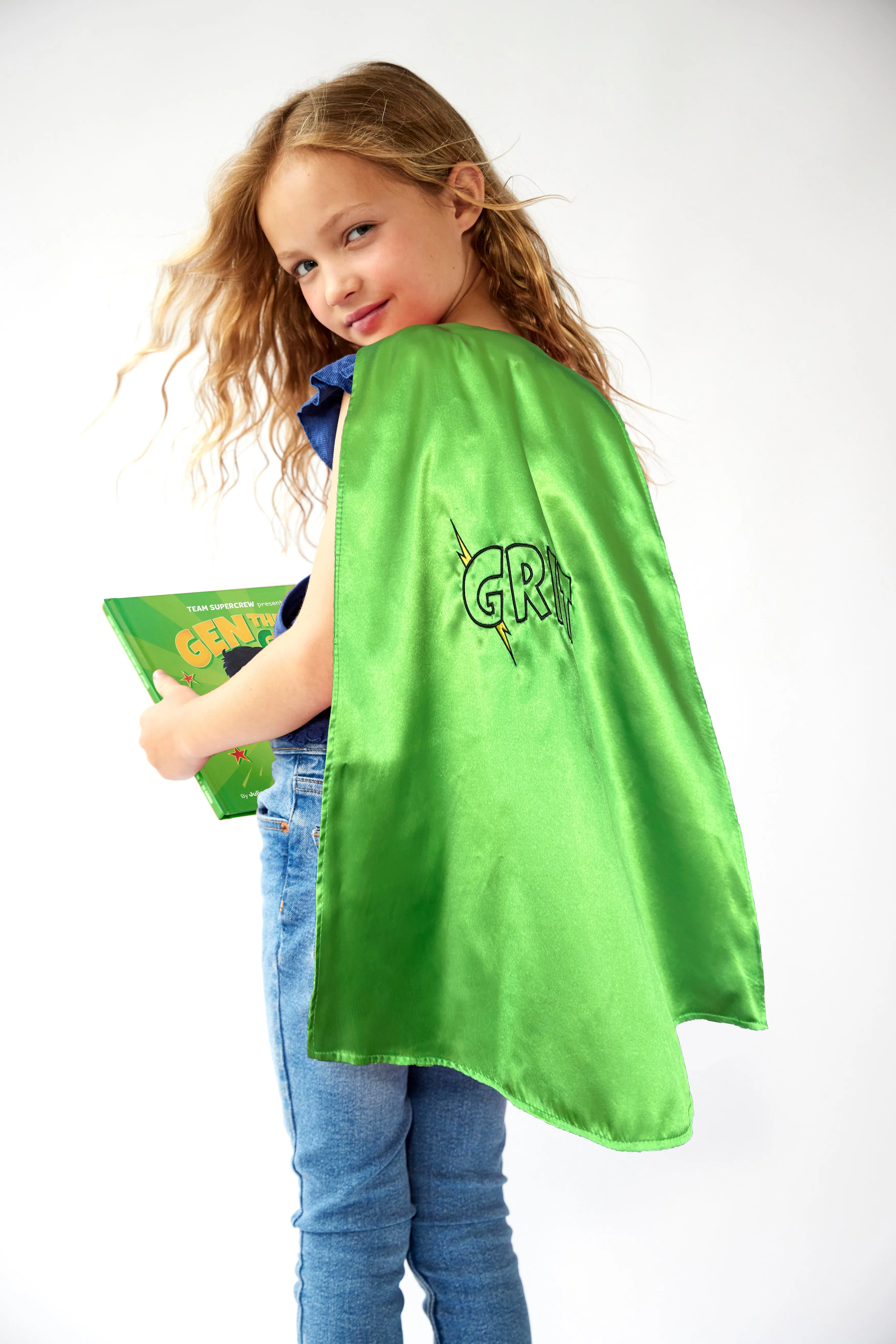 Kids' Grit Cape and Badge