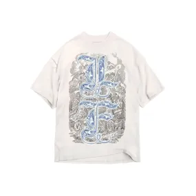 La Familia C/O Protect The Family “LF Angels” Tee Vintage White/Blue