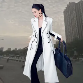 Lapel coat women's Cashmere autumn and winter