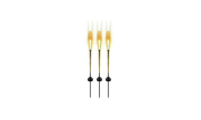 LED Solar Fiber Optic Reed Lights