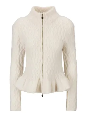 Lene Alpaca Cardigan - Ivory