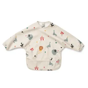 Liewood Merle Printed Cape Bib - Circus / Sandy