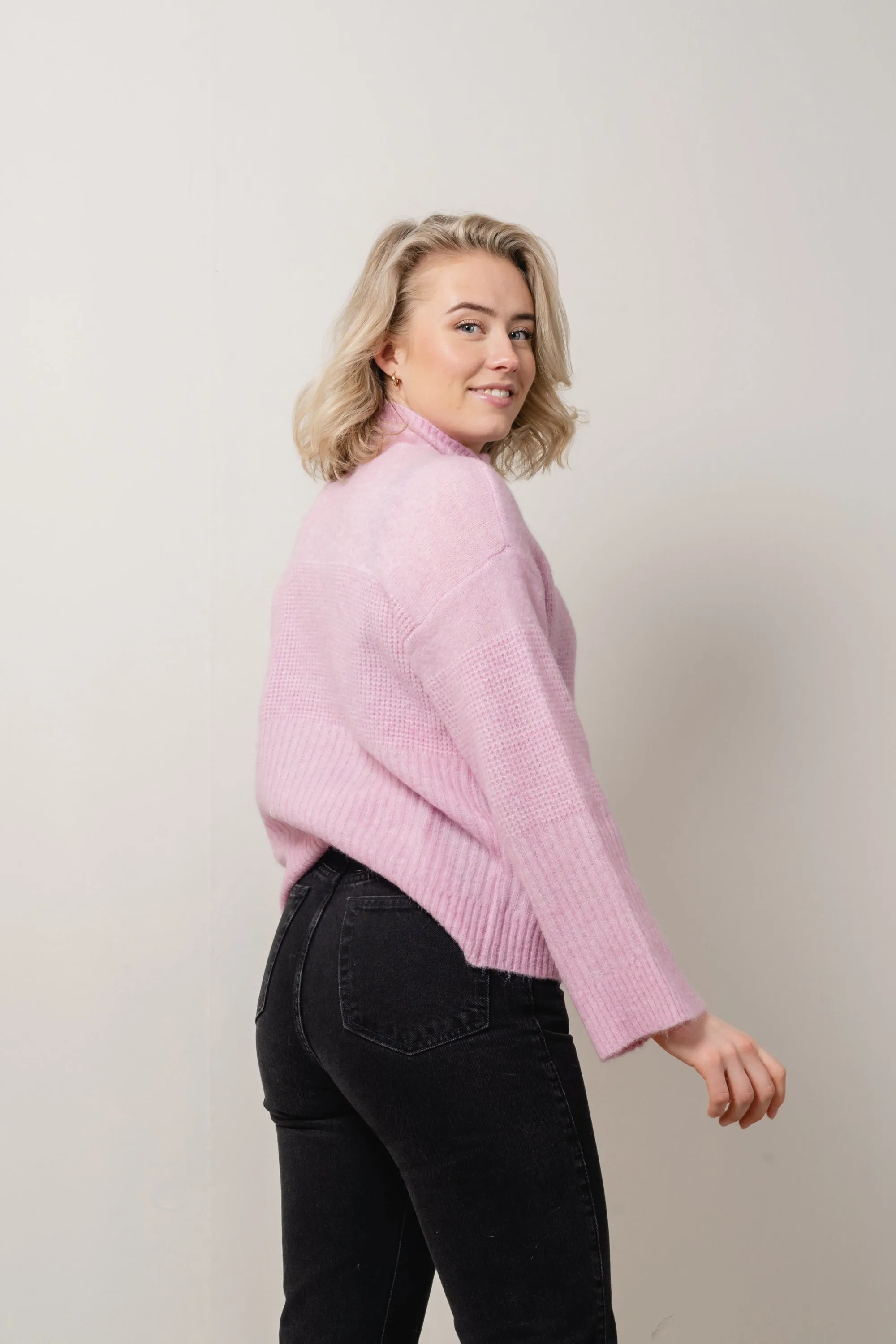 Lisanora Hope Cardigan - Pink Lavender