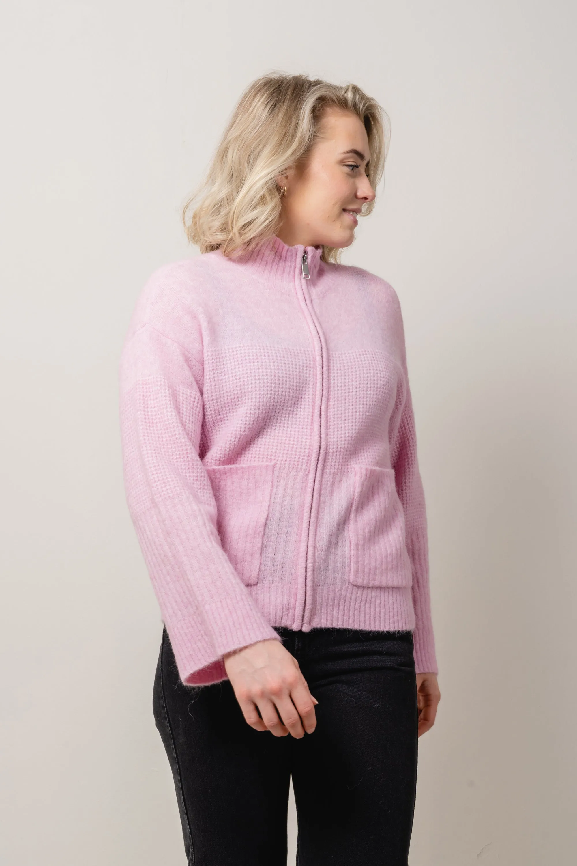 Lisanora Hope Cardigan - Pink Lavender