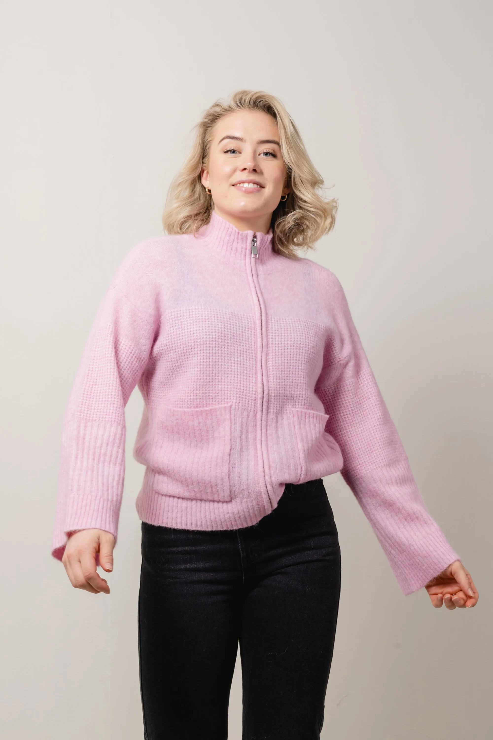 Lisanora Hope Cardigan - Pink Lavender