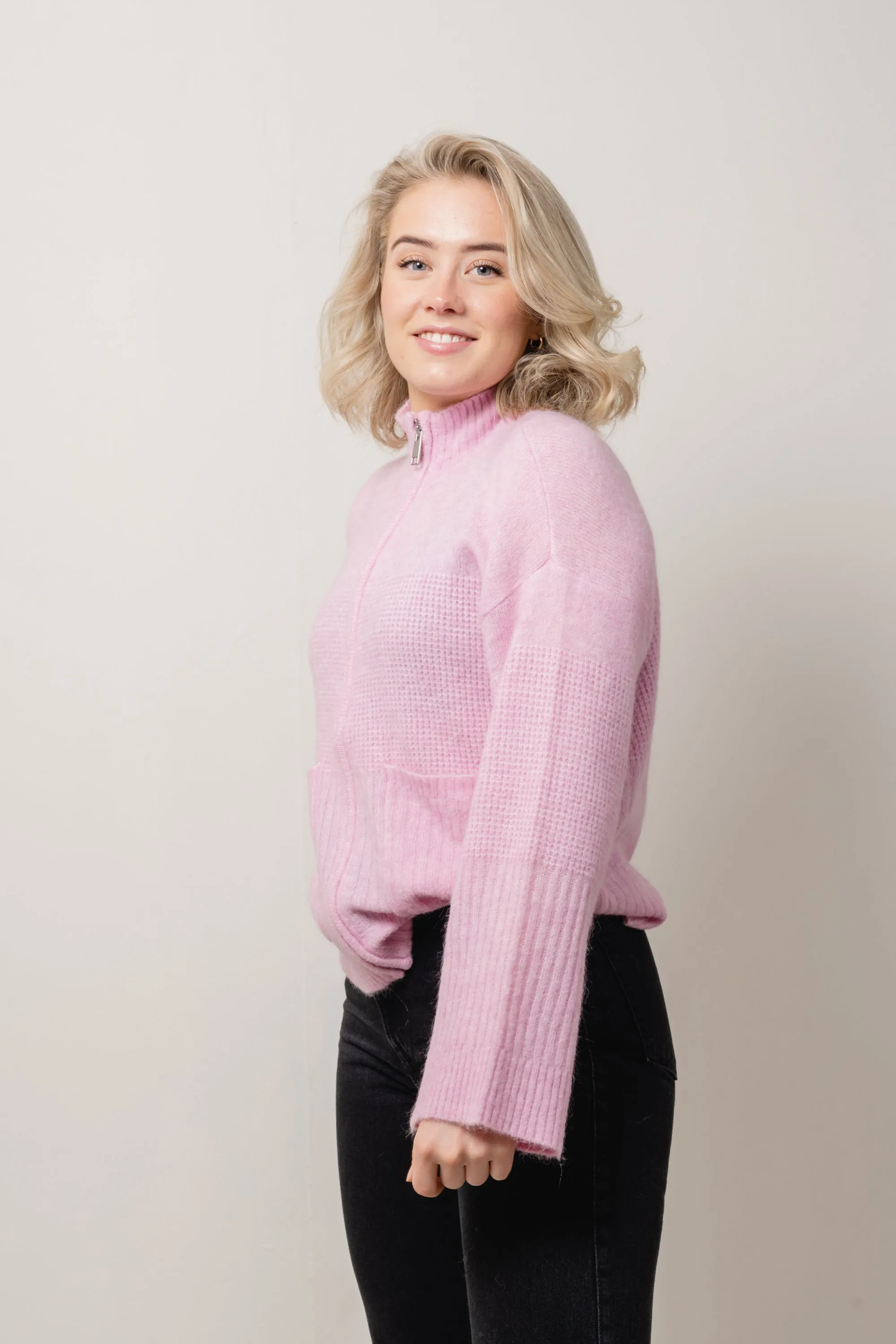 Lisanora Hope Cardigan - Pink Lavender