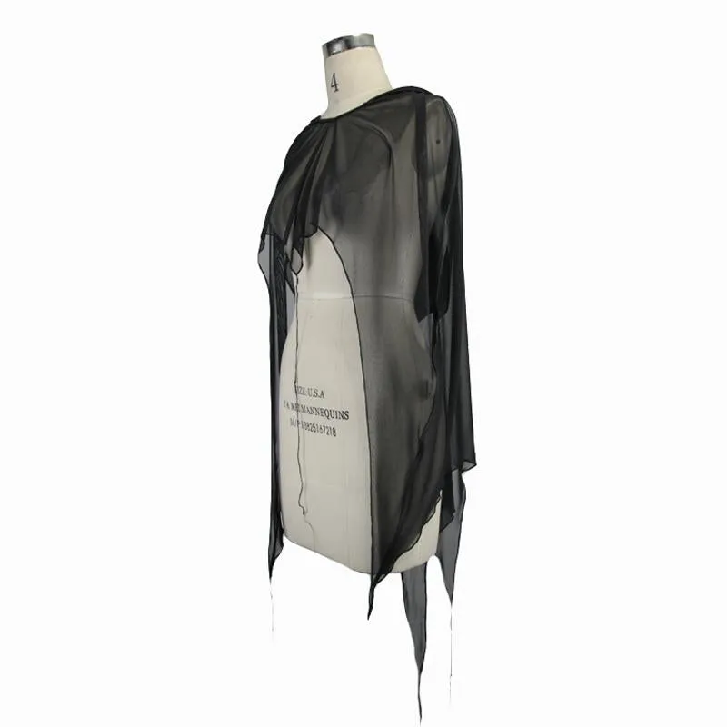 'Longing' Punk Bat Shawl