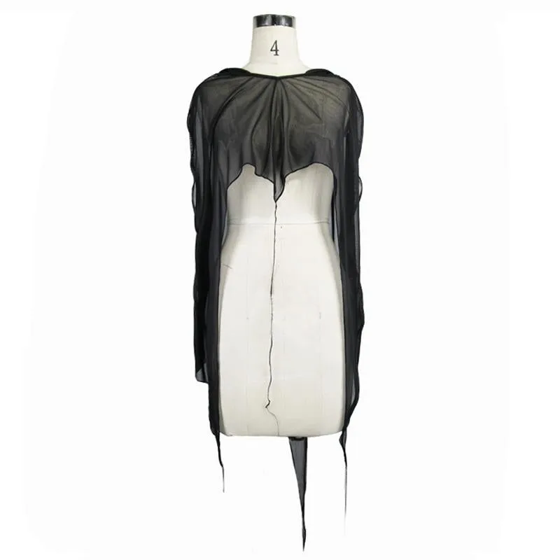 'Longing' Punk Bat Shawl