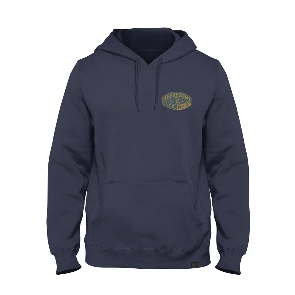 LTD MFG Heavyweight Hoodie [SLATE NAVY BLUE] LIMITED EDITION