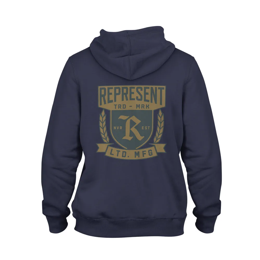 LTD MFG Heavyweight Hoodie [SLATE NAVY BLUE] LIMITED EDITION