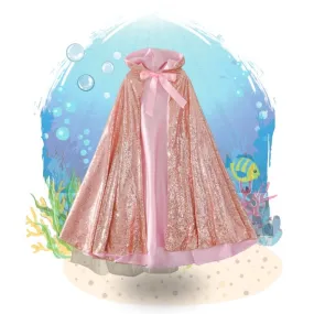 Luxury Princess Cloak with Hooded Cape - Rapunzel and Aurora Inspired, Personalized Tote Bag Included! Perfect for Halloween or a Personalized Gift