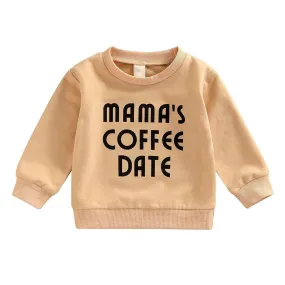 Mama's Coffee Date Baby Sweatshirt