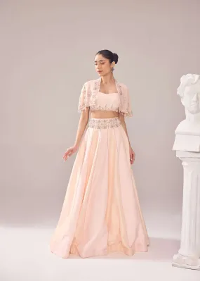 Margaret  Cape Lehenga set