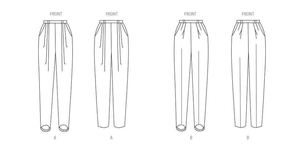 McCall's sewing pattern M8432 Misses' Pants