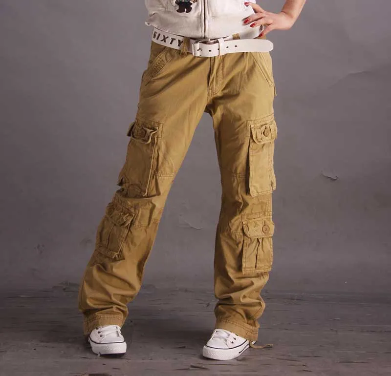 Military Baggy Trousers 8 Pockets Cargo Pants