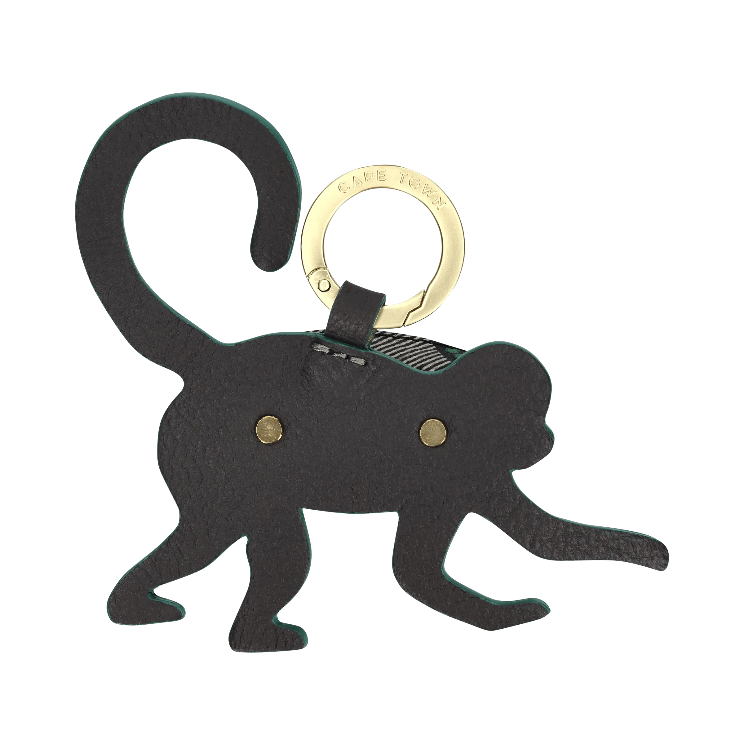 Monkey Business Poo Bag Holder | Grey and Green