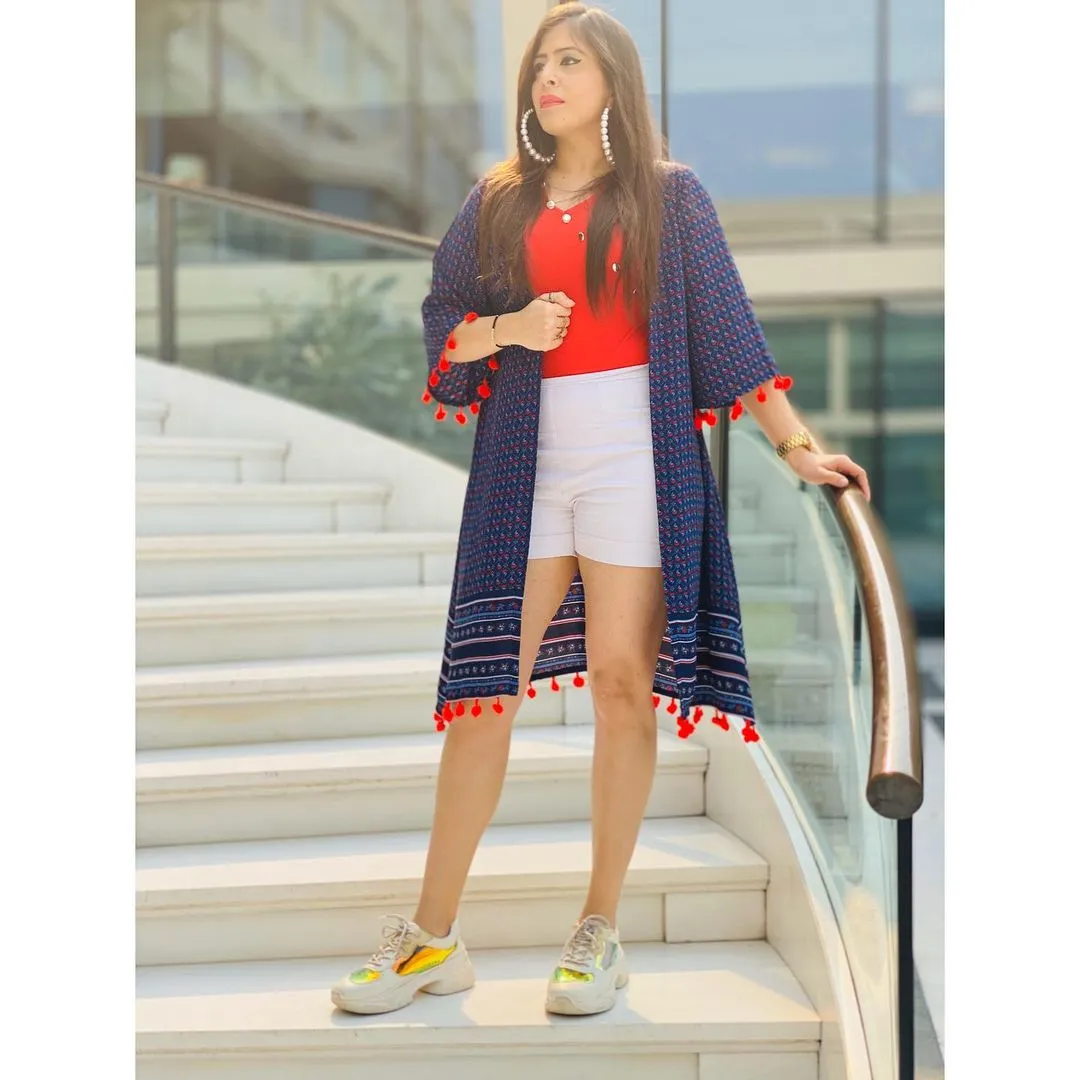 Navy Blue Cape