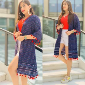 Navy Blue Cape